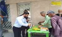 برپایی ایستگاه صلواتی به مناسبت عید غدیر خم  در بیمارستان دکتر علی شریعتی 